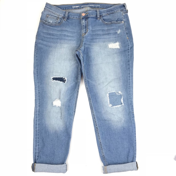 Old Navy Denim - Old Navy Women's Boyfriend Skinny Jeans Light Wash